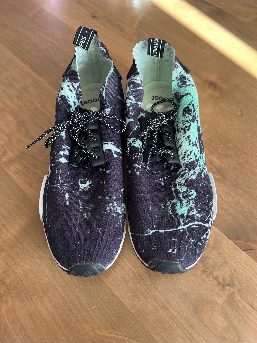 Addidas NMD_R1 Primeknit Green Marble